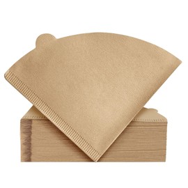 Coffee Filter, Cone Coffee Filters, Size 02 Coffee Filters for Pour Over Drippers, Total of 200 Sheets, 1-4 Cups, Natural Unbleached Brown Coffee Filters