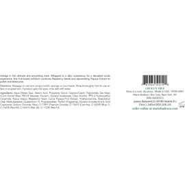 Mario Badescu Exfoliante Corporal de Frambuesa para Todo Tipo de Piel Exfoliante Corporal Exfoliante que Suaviza y Renueva Formulado con Semillas de Frambuesa y Extracto de Papaya 236 ml