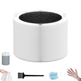 211i Max Replacement Filter Compatible with Blue Pure 211i Max Air Purifier, H13 True HEPA and Activated Carbon Replacement Filter, Compare to part # F2MAX, 1 Pack