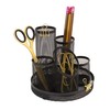 Osco Mesh Pencil Pot Scratch-Resistant with Non-Marking Base 5 Tube