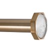 Ivilon Tension Curtain Rod - Hexagonal Spring Tension Rod for
