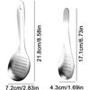Stainless Steel Grater Spoon,Garlic Grinders Grating Spoons,Grater Grinder Spoon,Ginger Grater