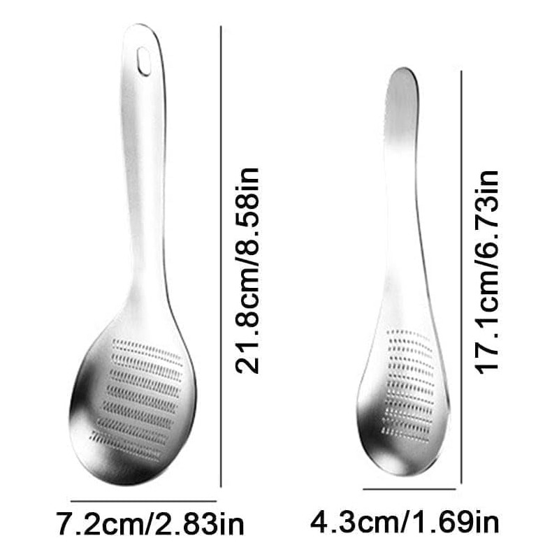 Stainless Steel Grater Spoon,Garlic Grinders Grating Spoons,Grater Grinder Spoon,Ginger Grater