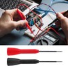 UMLIFE 4 Pack 2mm Extended Needle Test Probes,600v/10a Non-Destructive Multimeter