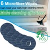 6 Pack Reusable Mop Pads Compatible with Eufy Omni C20