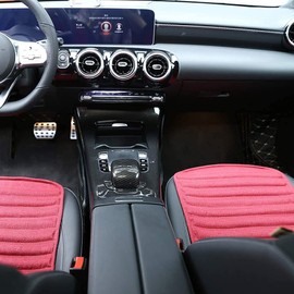 ABS Central Control Armrest Decorative Cover Trim for a Class W177 2019 (Carbon Fibre Style)