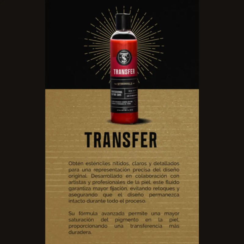 Stencil Transfer Tatuajes Red Devil Line Boycott 8 Oz