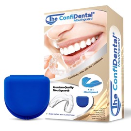 The ConfiDental Mouth Guard for Grinding Teeth at Night - 2 Models for Larger Mouth Pack of 6 Moldable Dental Night Guards for Teeth Grinding and Clenching Teeth Grinding Mouth Guard for Sleep