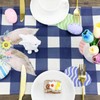 XIANNVXI Rabbit Table Runner Easter Table Runner Rabbit Easter Decoration