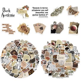 100 Vintage Stickers, Aesthetic Stickers, Waterproof Stickers, Can Decorate Guitar, Notebook, Suitcase