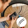 AUEFUDQ 3 Pcs Flexible Rubber Tire Valve Adapter Extension with