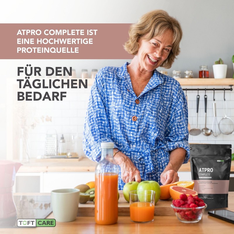 ATPRO Complete | Hochwertiges Protein Pulver | Eiweiß Protein Pulver