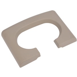 RARAYC Center Console Cup Holder Replacement Cup Pad Black Compatible with Ford F-150 2004-2014, Bench Seat Console F150 Center Console Accessories (Beige)