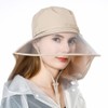 Siggi Splash Prevention, Dustproof, Face Cover, Hat, Waterproof, Rain Cap,