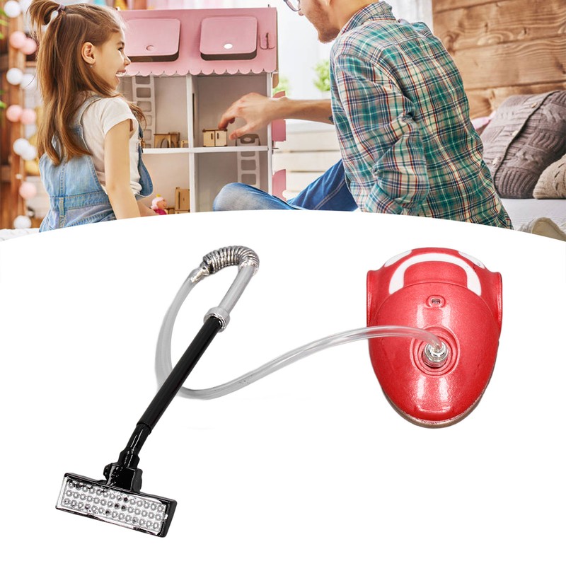 1:12 Dollhouse Vacuum Cleaner Miniature Vacuum Cleaner Model Home Appliance