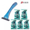 Dorco 도루코면도기 터치3 도루코 3중면도날 면도기 다회용 여행용 20개 Dorco