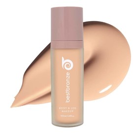 Best Bronze Bombshell Body & Leg Makeup - Waterproof Leg Makeup & Body Foundation - Body Makeup for Scars, Varicose Veins Cover Up & Leg Concealer (N6.5 Peachy Beige)