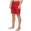 Nautica Men's Standard Solid Quick Dry Classic Logo Swim-Trunk, Nautica