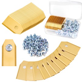 Replacement Blades for Lawnmowers, 45 x Robotic Lawnmowers, Universal Replacement Blades for All Husqvarna Automower, Gardena, Yardforce, Robotic Lawnmower, Replacement Parts for Lawnmowers