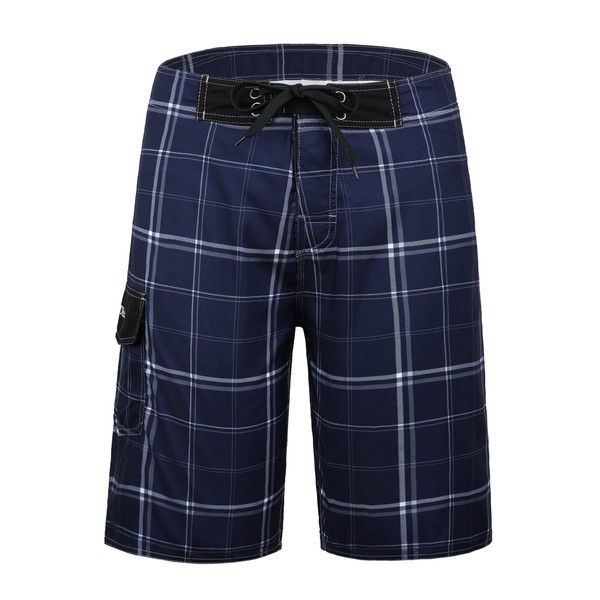 Nonwe - Bermudas de playa para hombre resistentes y ligeras