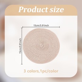 HOBBIESAY 3Pcs Hat Base 3 Colors Millinery Fascinator Hat Bases Cocktail Polyester Hats Making Bases Women Sinamay Cap for Making Party Wedding Church Hats, Mixed Color, 5 7/8-6 1/8