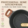 Bakken-Swiss 14-Piece Kitchen Cookware Set – Granite Non-Stick – Eco-Friendly