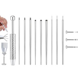 Uni-J Piercing Taper Ball Grabber Tool for Changing Jewelry - 14G 16G 18G 20G Threadless/Internal thread/External Thread Piercing Taper Stretching Kit for Ear/Nose/Navel/Nipple/Lip/Eyebrow/Tongue