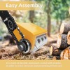 ZEIMAL Log Peeler,Log Debarking Tool,Chainsaw Attachment for Wood Debarking,Chainsaw Accessories,Timber