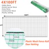 4'x100' Temporary Fence, Garden Fencing Plastic Mesh Fence, Safety Fence,