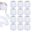 Foreverup 12Pcs Small Milk Jug, 50ml White Ceramic Mini Milk