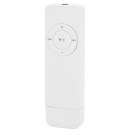 Reproductor de MP3 de 64 GB Reproductor de Música Digital Portátil sin Pérdidas, Adecuado para Niños Calidad de Sonido HD No Se Requiere Teléfono con Ranura para Tarjeta SD para (Blanco)