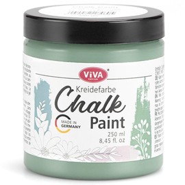 Viva Decor Chalk Paint (Green Memories) 8.45oz - Featuring a Chalky & Matte Finish, this paint is perfect for crafting Shabby Chic & Vintage looks on wood furniture and decor pieces