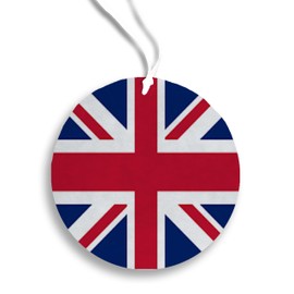 British Flag | REUSABLE Double Sided Car Air Freshener