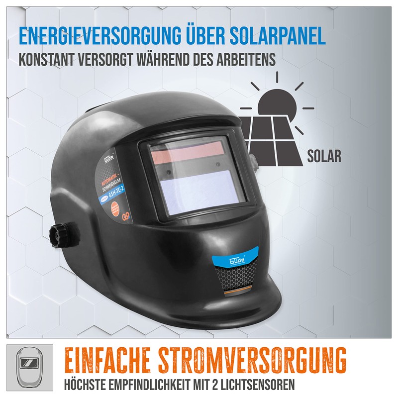 Güde Automatic Welding Helmet GSH-TC-2