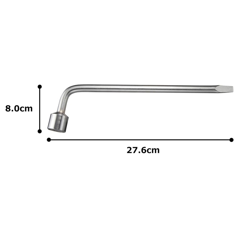 TONE Tire Wrench (with lever) LWR-21 Double Side Width 0.8