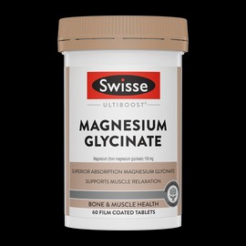 Swisse Ultiboost Magnesium Glycinate 60 Tablets