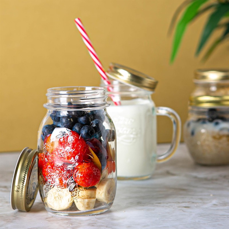 Four Seasons Glass Food Container With Lid 0.50 L, 1