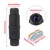 5Pcs Waterproof Cable Connector 3 Pin Wire Connector 3 Way