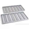FindingKing 2 Gray 7 Compartment Bracelet Display Tray Inserts