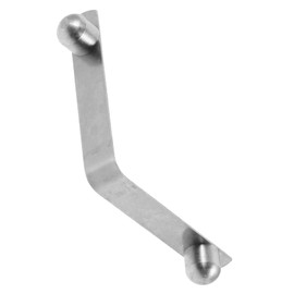 KOMBIUDA Crutch Shrapnel Buckle Snap Clip V Shape Spring Shrapnel for DIY Locking Versatile Walking Pole Accessory Durable for Camping and Daily Use