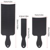 3 Piece Flat Top Paddle Board Comb Large Medium Hair