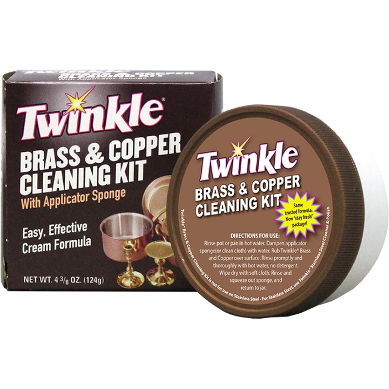 Twinkle Silver Polish Kit and Brass & Copper Cleaning Polish