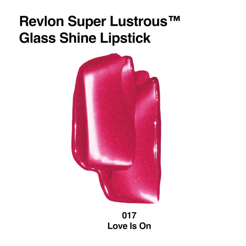 Revlon Super Lustrous Glass Shine Lipstick with Brilliant Colour, Creamy