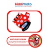 Children's Bike Gloves Red/White Dots Gloves KM m (5 Years)