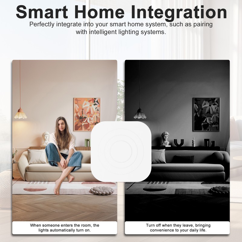 Human Presence Sensor Tuya WiFi 24GHz Millimeter Radars Motion Detection