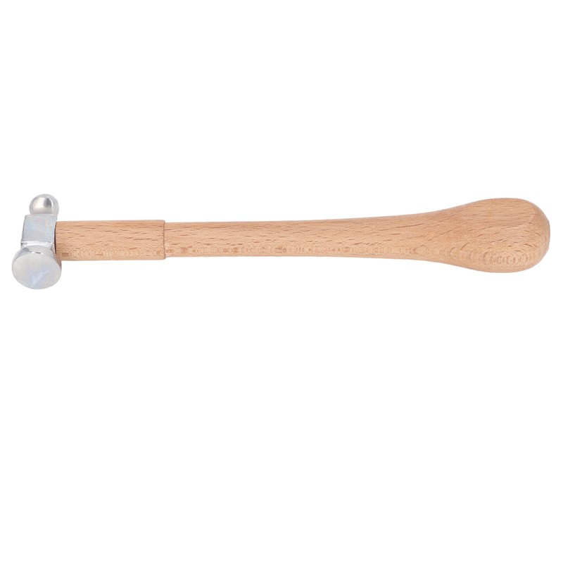 Mini Hammer High Carbon Steel Round Head Ergonomic Wooden Handle