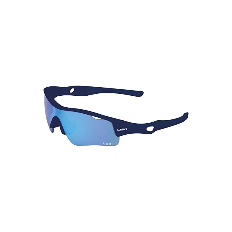 LEKI Vision Pro Sunglasses, True Navy Blue-Transparent