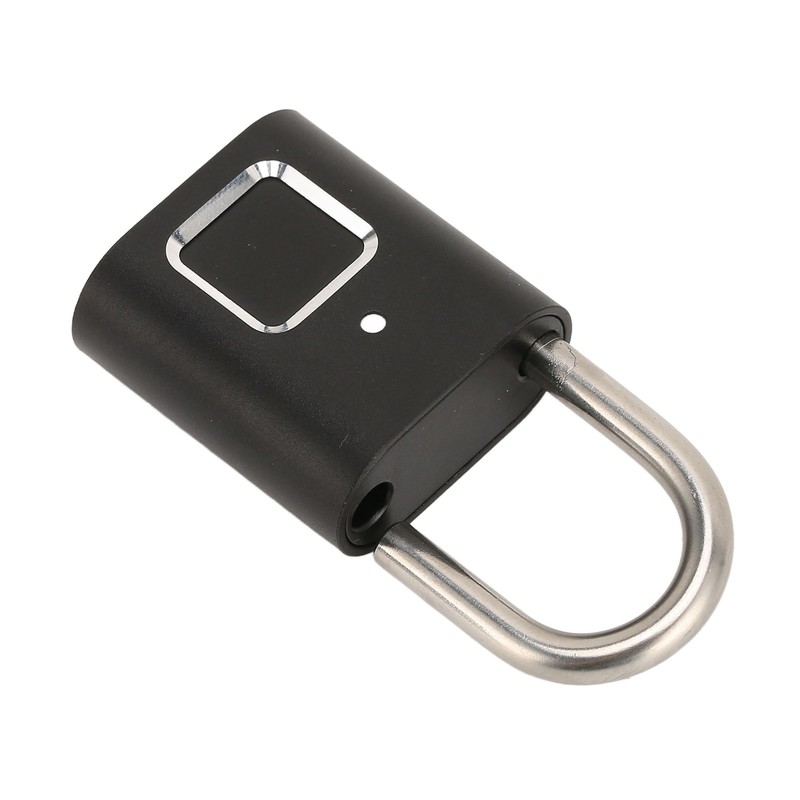 Smart Keyless Fingerprint Padlock Waterproof Biometric Prevent Theft Rechargeable USB