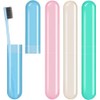 AIAG 8 Pack Toothbrush Cases Travel Toothbrush Holder Portable Toothbrush