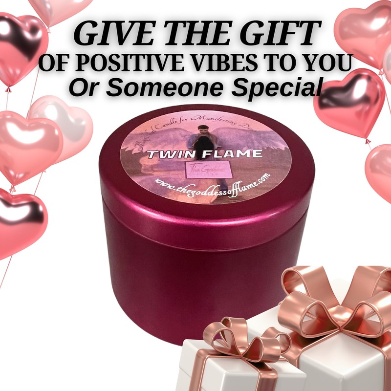 Twin Flame Spiritual Candle (8 oz)